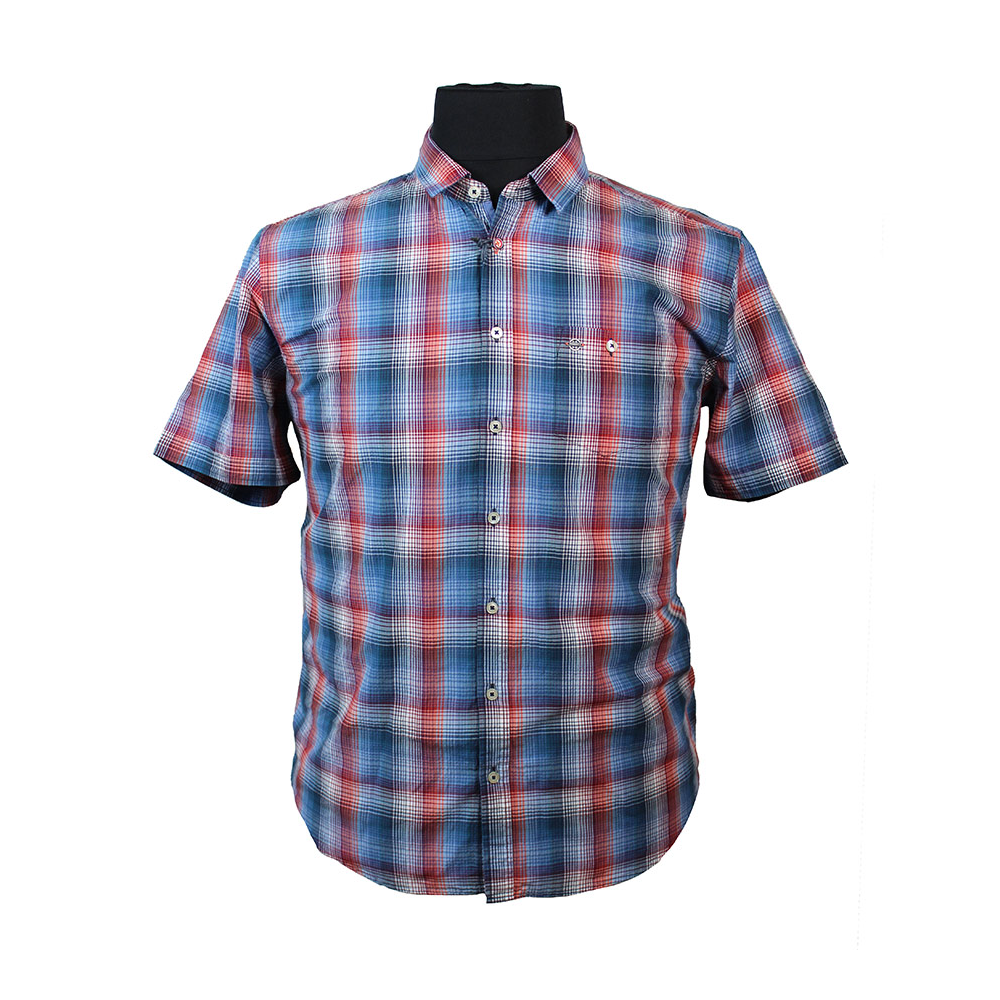 Paddocks Red Check Cotton Shirt