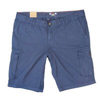 Redpoint Calgary Navy Cotton Cargo Shorts