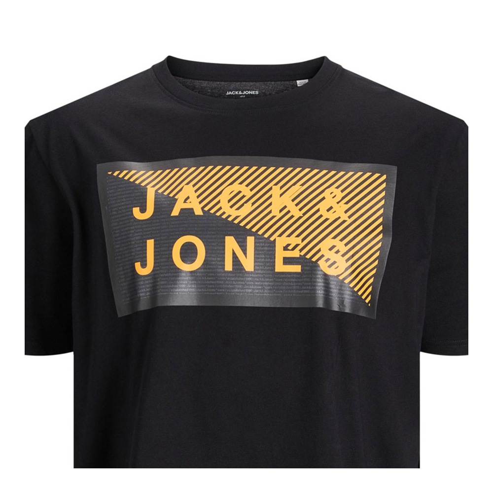 Jack and Jones Cotton Logo Print Fashion Tee Shop by BrandsJack and