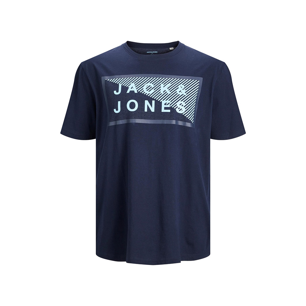 Jack and Jones Cotton Logo Print Fashion Tee