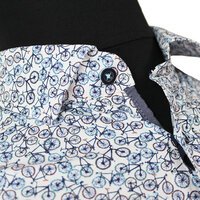 Casa Moda Pure Cotton Cycle Pattern Fashion Shirt
