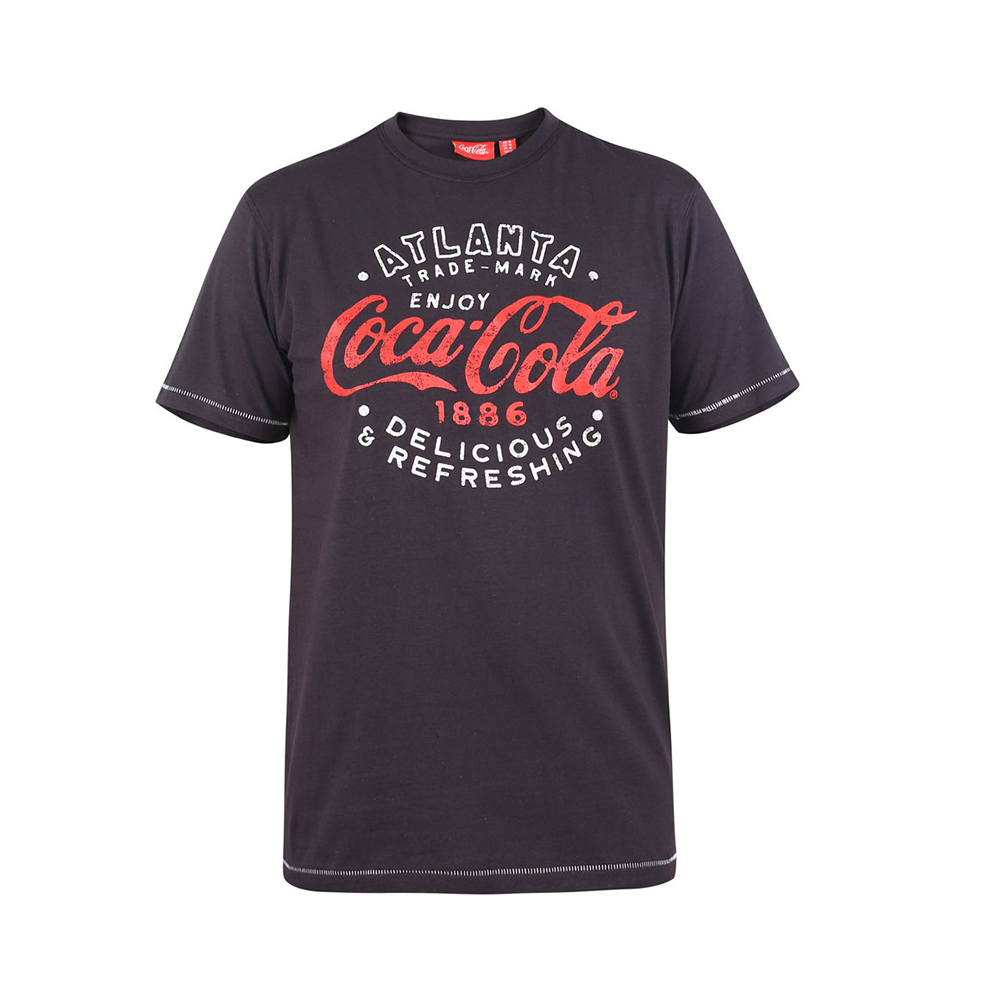D555 Coca Cola Black Washed Tee