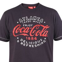 D555 Coca Cola Black Washed Tee