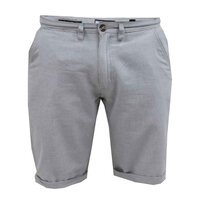 D555 Cotton Classic Cuffed Linen Look Fashion Short