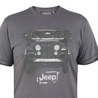 D555 Somerton Licenced Jeep Tee Khaki