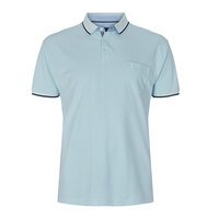 North 56 Polo Tipped Collar Polo Sky