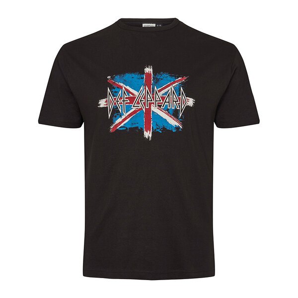 North 56 Def Leppard Tee Black-shop-by-brands-Beggs Big Mens Clothing - Big Men's fashionable clothing and shoes