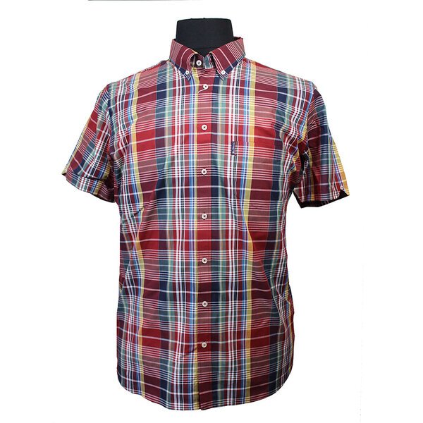 Ben Sherman Large Madras Check-shop-by-brands-Beggs Big Mens Clothing - Big Men's fashionable clothing and shoes