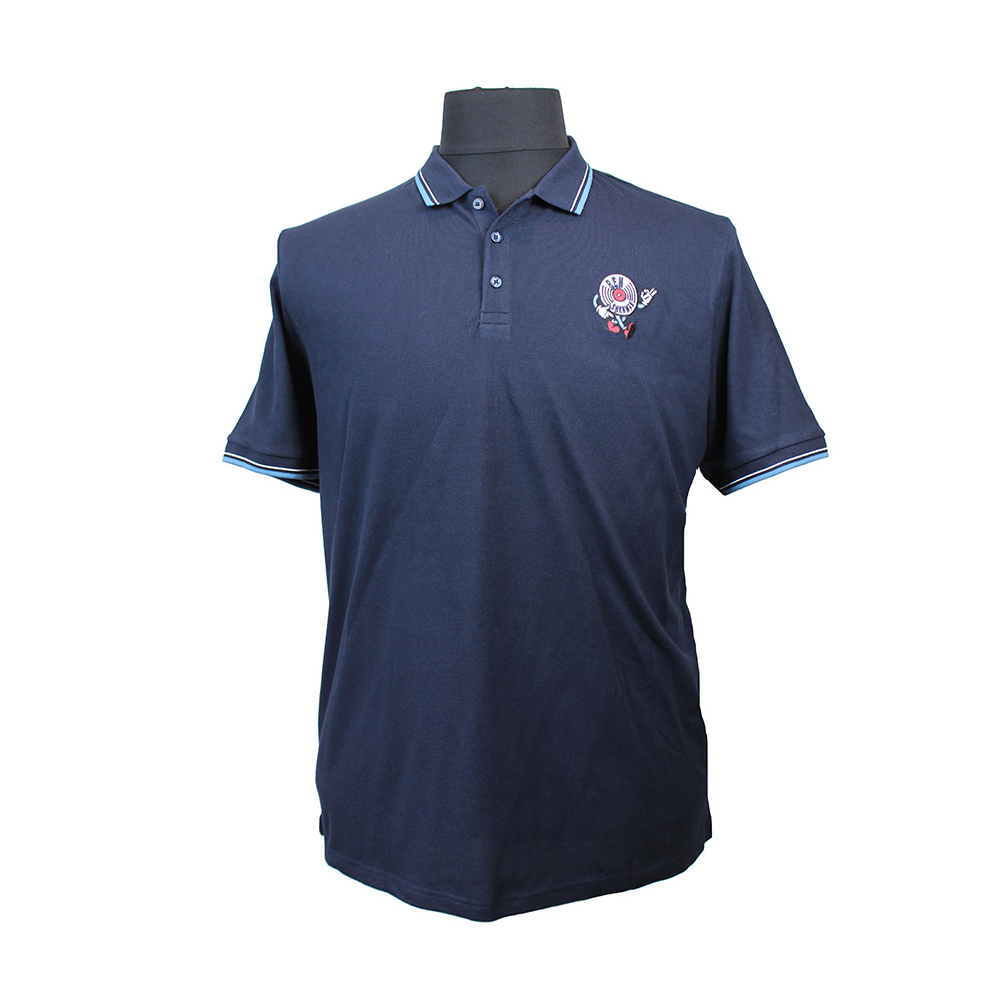 Ben Sherman Cotton Strolling Record Polo Navy