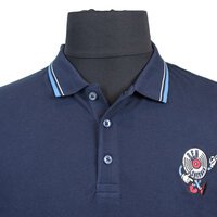 Ben Sherman Cotton Strolling Record Polo Navy