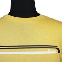 Ben Sherman Cotton Chest Stripe Print Tee