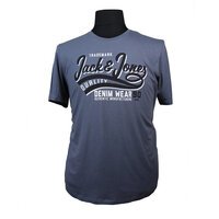 Jack and Jones Cotton Trademark Tee Grisaille