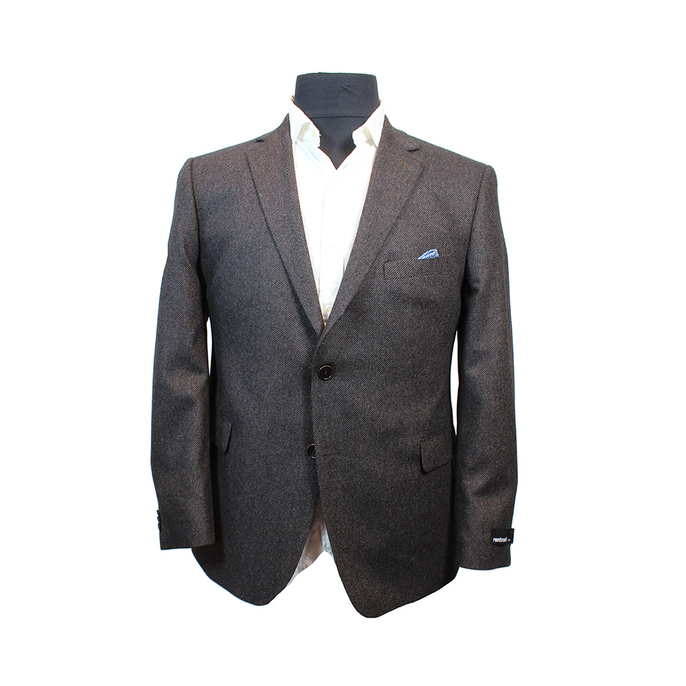 Rembrandt Sports Coat Chocolate Twill