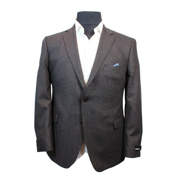 Rembrandt Sports Coat Chocolate Twill-shop-by-brands-Beggs Big Mens Clothing - Big Men's fashionable clothing and shoes