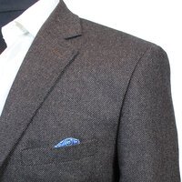 Rembrandt Sports Coat Chocolate Twill