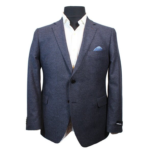 Rembrandt Sports Coat Blue Twill-shop-by-brands-Beggs Big Mens Clothing - Big Men's fashionable clothing and shoes