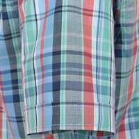 Casa Moda Pure Cotton Multi Check SS Fashion Shirt