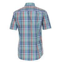 Casa Moda Pure Cotton Multi Check SS Fashion Shirt