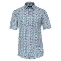 Casa Moda Multi Spot Cotton Short Sleeve Shirt