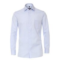 Casa Moda Sky Blue Cotton Business Shirt