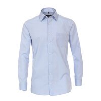 Casa Moda Sky Blue Cotton Business Shirt