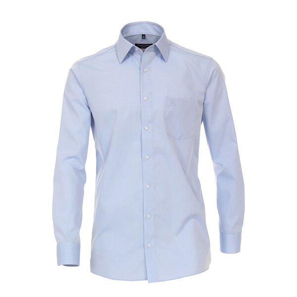 Casa Moda Sky Blue Cotton Business Shirt-shop-by-brands-Beggs Big Mens Clothing - Big Men's fashionable clothing and shoes