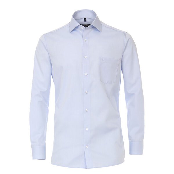Casa Moda Sky Blue Cotton Business Shirt-shop-by-brands-Beggs Big Mens Clothing - Big Men's fashionable clothing and shoes