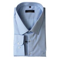 Casa Moda Sky Blue Cotton Business Shirt