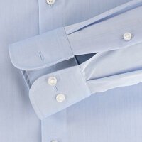 Casa Moda Sky Blue Cotton Business Shirt