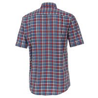 Casa Moda Pure Cotton Vivid Mini Check SS Fashion Shirt