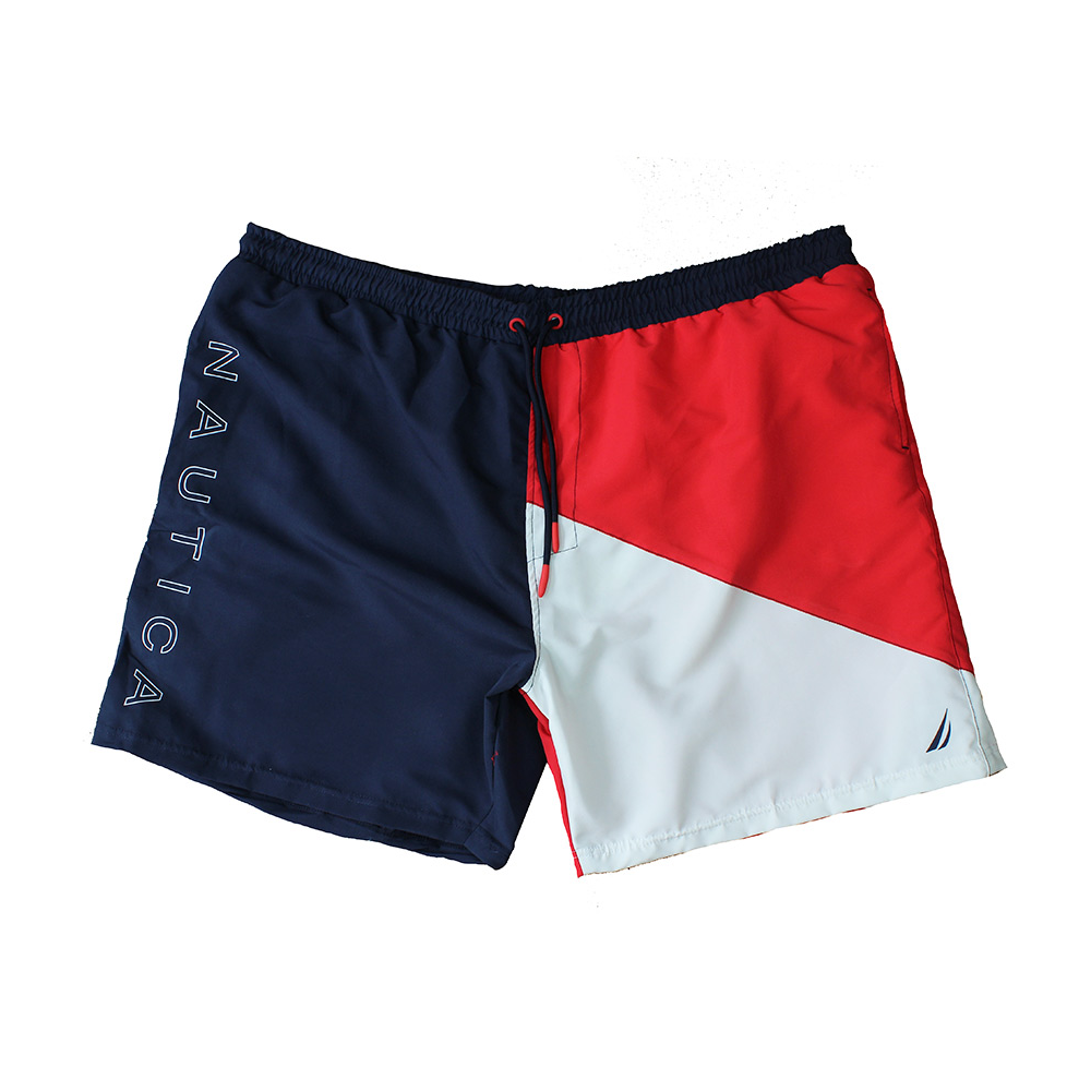 Nautica Watten Swim Short Red Navy