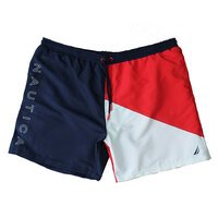 Nautica Watten Swim Short Red Navy