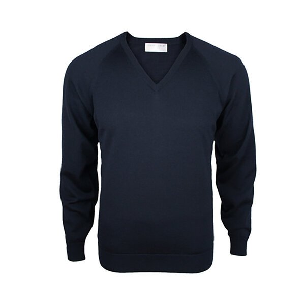 4292 Silverdale NZ Made Merino VNeck Knitwear-shop-by-brands-Beggs Big Mens Clothing - Big Men's fashionable clothing and shoes