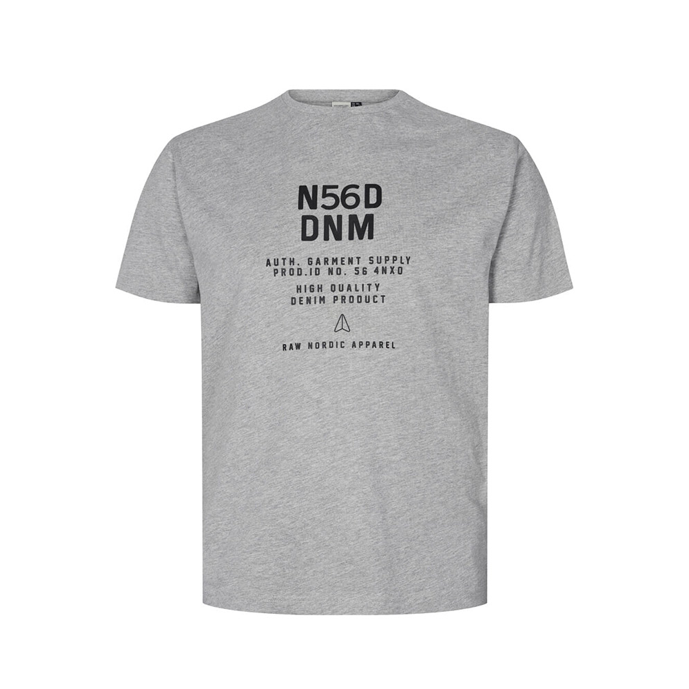 North 56 DNM Crew Neck Tee Grey 