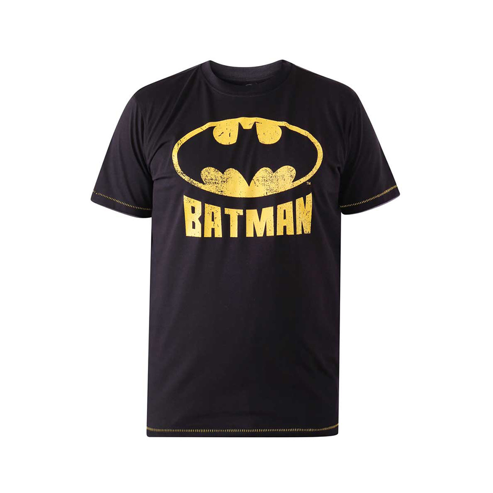 D555 Batman logo Crew Neck Tee