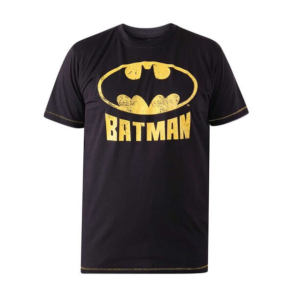 D555 Batman logo Crew Neck Tee-shop-by-brands-Beggs Big Mens Clothing - Big Men's fashionable clothing and shoes