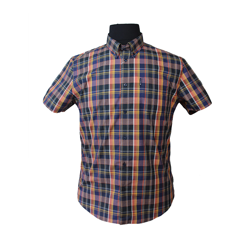 Ben Sherman Bright Check Sunflower