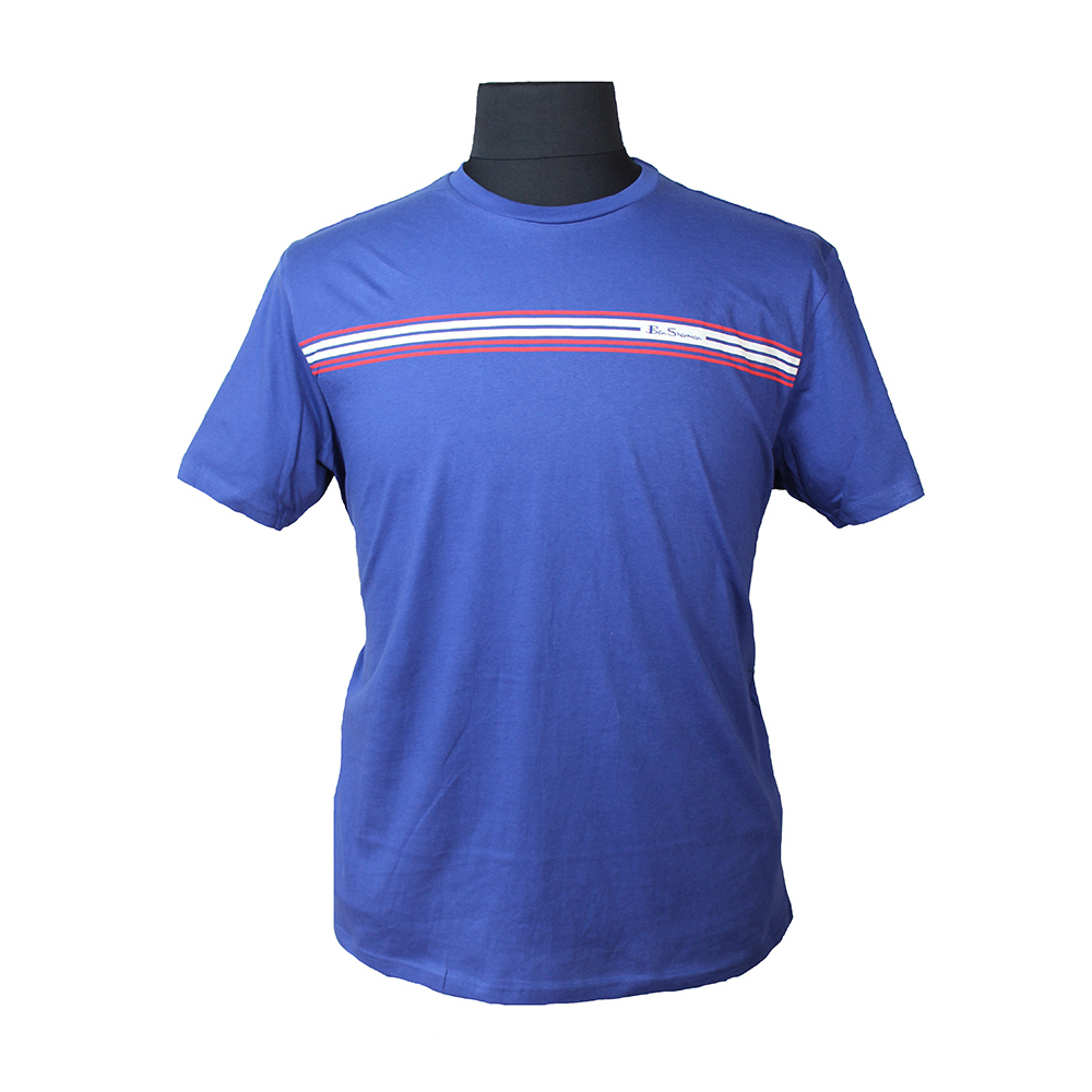 Ben Sherman Signature Stripe Tee Royal