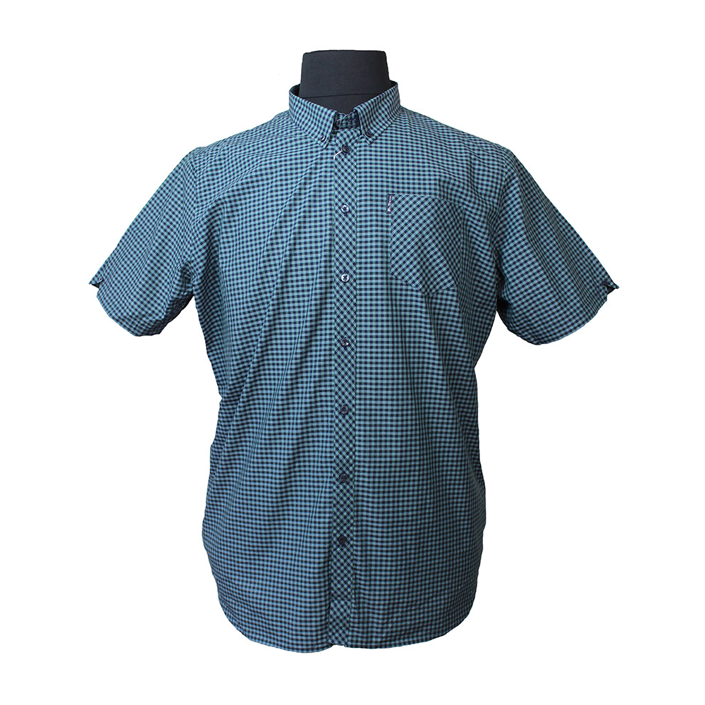 Beggs Big Men's Clothing | Big Men's Ben Sherman Gingham Check Shirt