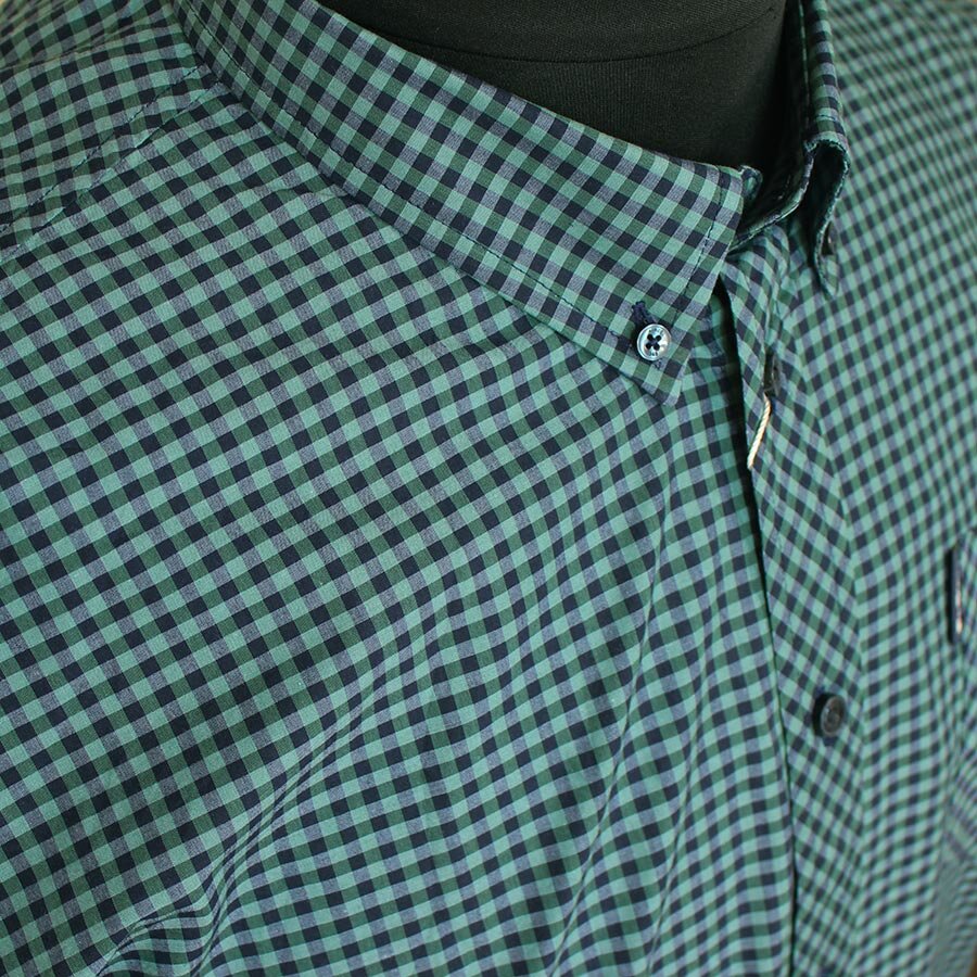 Beggs Big Men's Clothing | Big Men's Ben Sherman Gingham Check Shirt