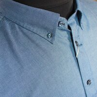 Ben Sherman Oxford SS Shirt Slate Blue