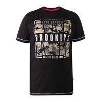 D555 Bricket Camo Brooklyn Print Tee