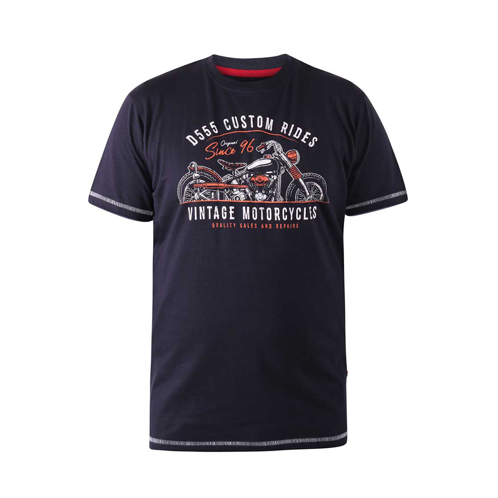 D555 Cheshunt Custom Rides Print Tee