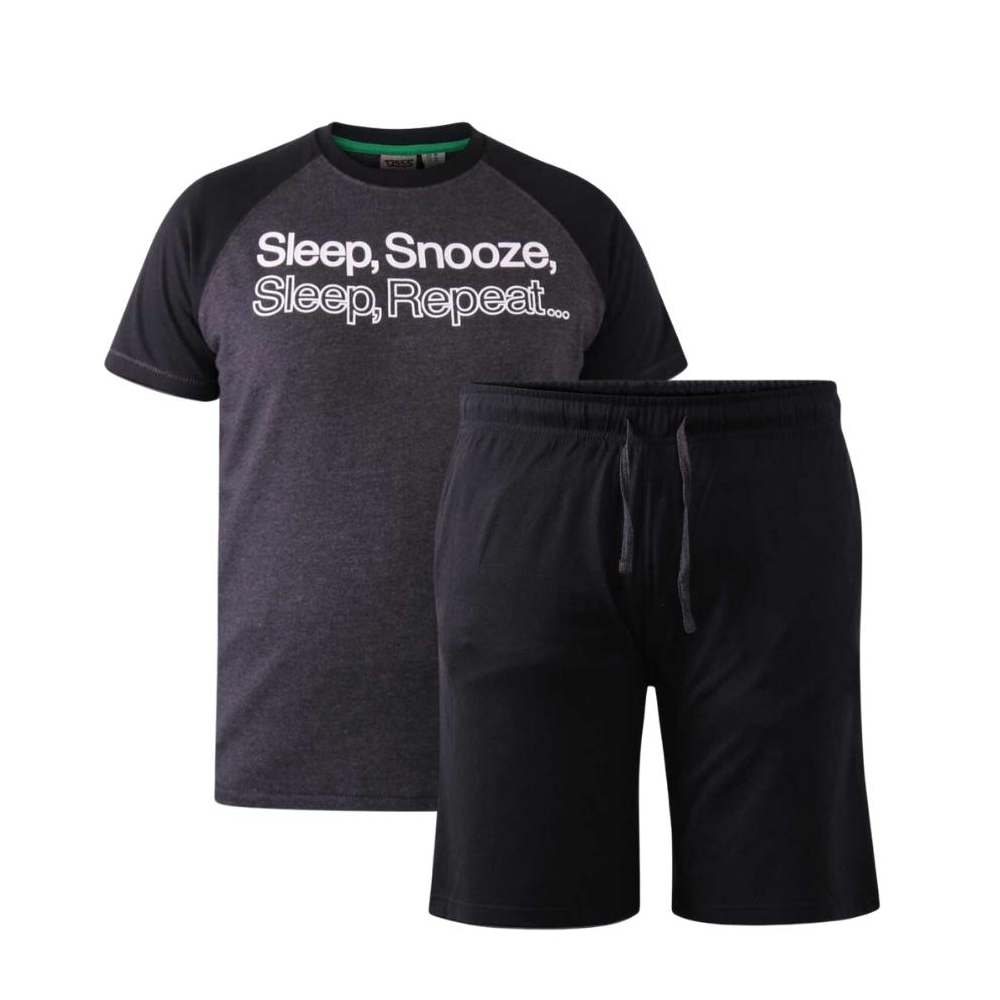 D555 PJ Pack Crew Neck Tee and Shorts