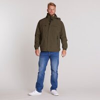 North 56 Technical Jacket with Hood 3000mm Dusty Olive