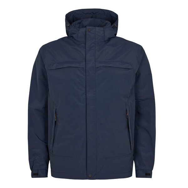 North 56 Technical Jacket with Hood 3000mm Navy-shop-by-brands-Beggs Big Mens Clothing - Big Men's fashionable clothing and shoes