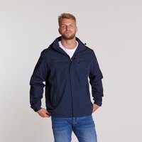 North 56 Technical Jacket with Hood 3000mm Navy