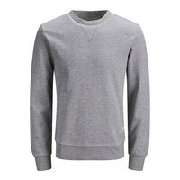 Jack and Jones Basic Crew Neck Sweater Grey