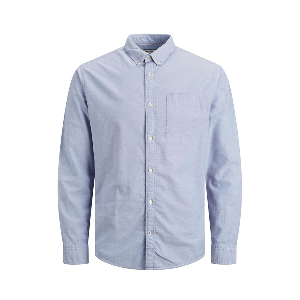 Jack and Jones Classic Oxford Long Sleeve Shirt Sky Blue