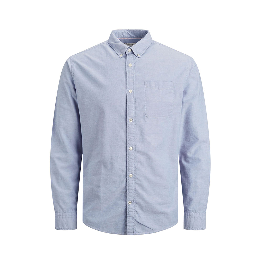 Jack and Jones Classic Oxford Long Sleeve Shirt Sky Blue